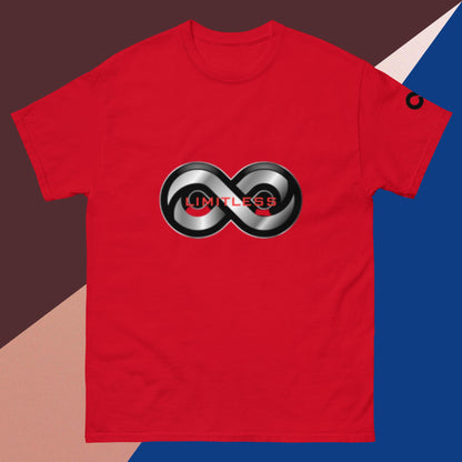 limitless infinite logo mens tee