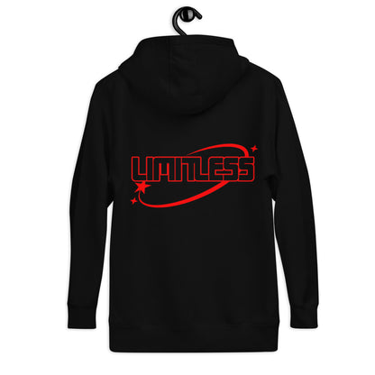 Celestial/Limitless hoodie mashup.